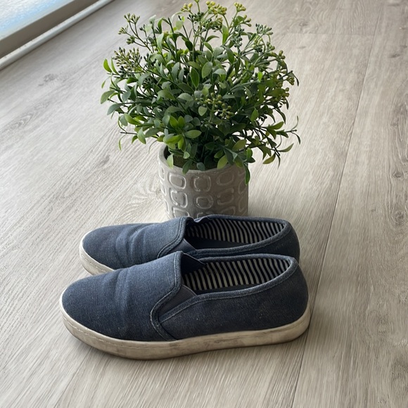 Comfy flats sneakers in jean blue - Picture 2 of 2